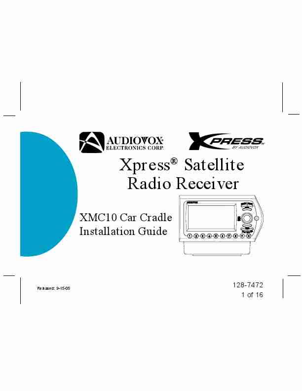 Audiovox Car Satellite Radio System XMC10-page_pdf